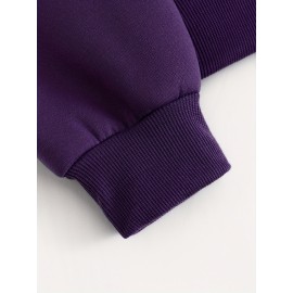 Women'S Casual Gray Hoodie with Double Bow Print - Long Sleeve, Zip-Up Pullover, All-Season Comfort, Casual Wear Hoodie|Casual Style Hoodie|Zippered Hoodie