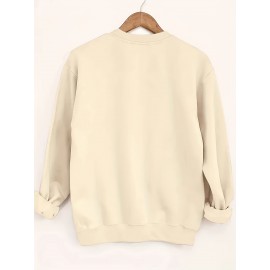 Women'S Mickey & Co. 1928 Graphic Sweatshirt - Cozy Crew Neck, Fall & Winter Casual Wear, Short Sleeve, Casual Attire | Graphic Sweatshirt | Casual Style, Mickey Mouse