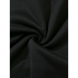 Women's CALVIN Letter Print Hooded Sweatshirt - Oversized Kangaroo Pocket & Drawstring Hood, Cozy Fall Winter Sweater with White CALVIN Logo, Casual Pullover (Machine Washable) for Casual Attire