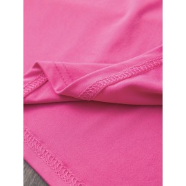 Women'S Y2K Graphic Tee - Cute Cartoon Character Design, 100% Polyester Casual Summer T-Shirt, Loose Fit, Easy Care, Vibrant Yellow with Black Outlines, Perfect for Casual Attire